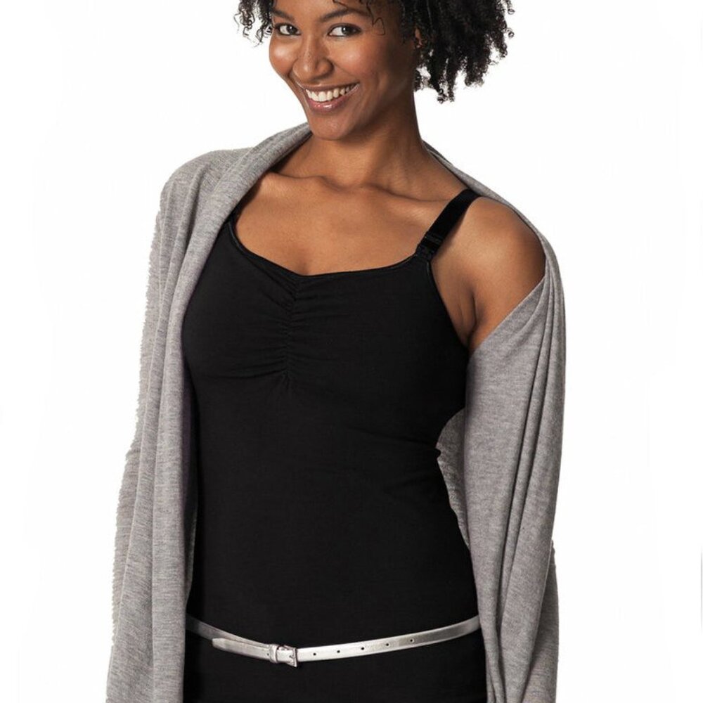 3/$30 Glamourmom Nursing Bra Full Bust Long Top